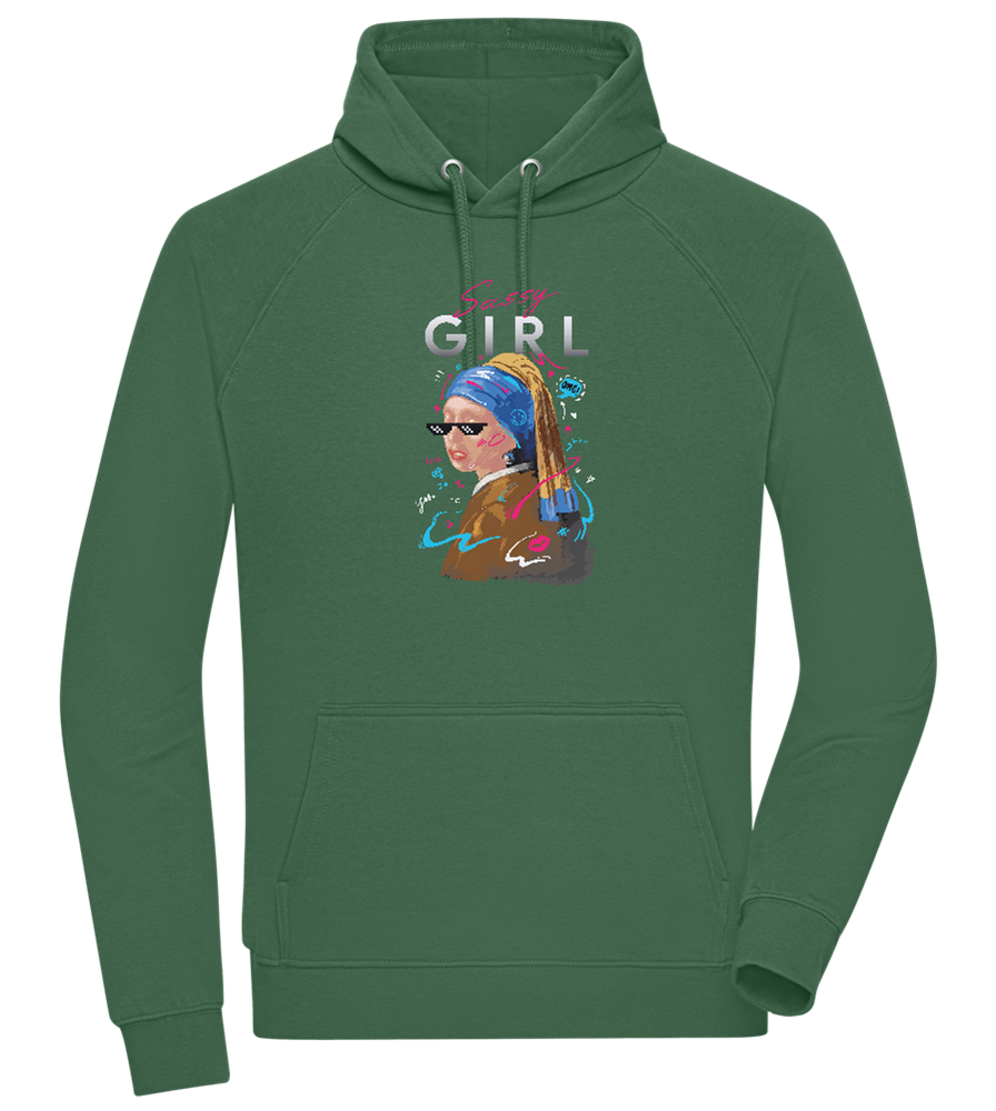 The Sassy Girl Design - Comfort unisex hoodie_GREEN BOTTLE_front