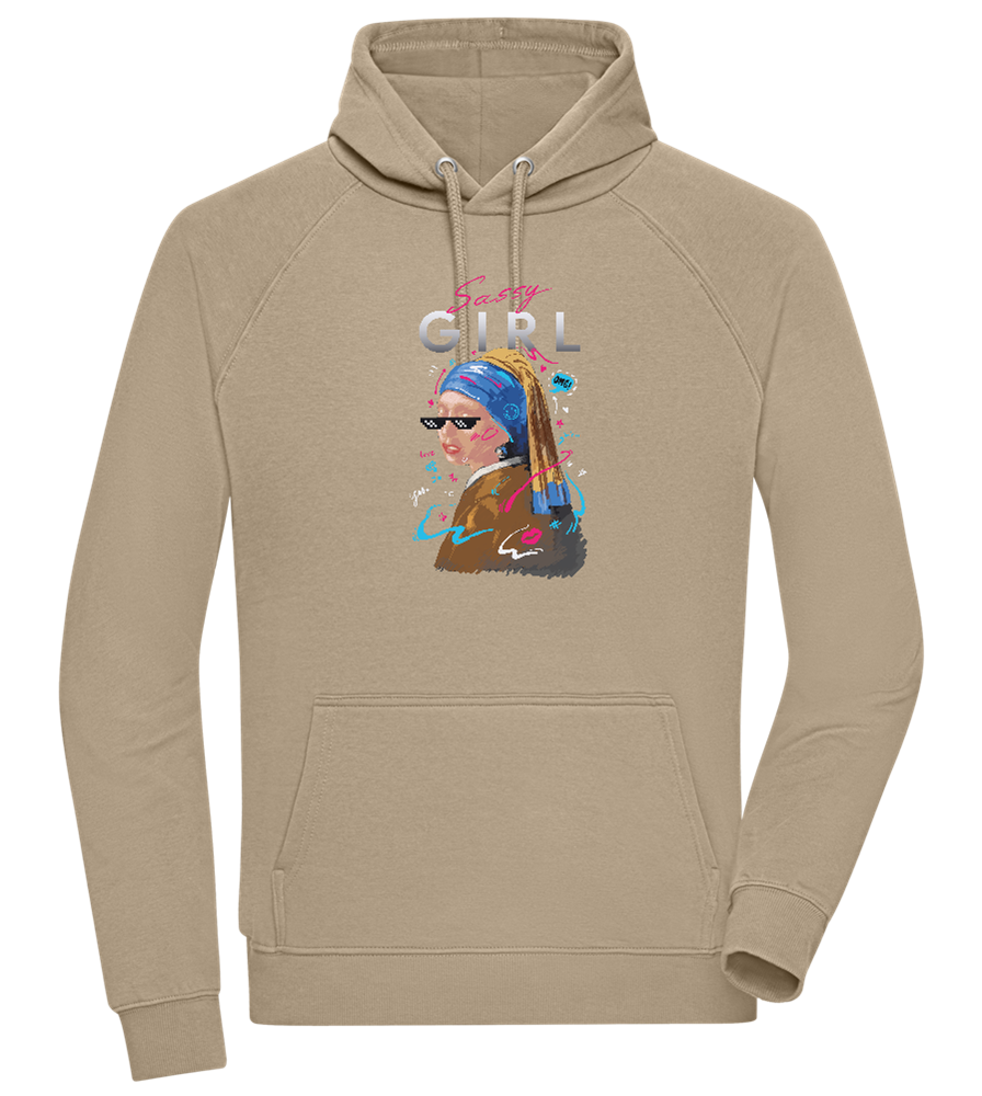 The Sassy Girl Design - Comfort unisex hoodie_KHAKI_front