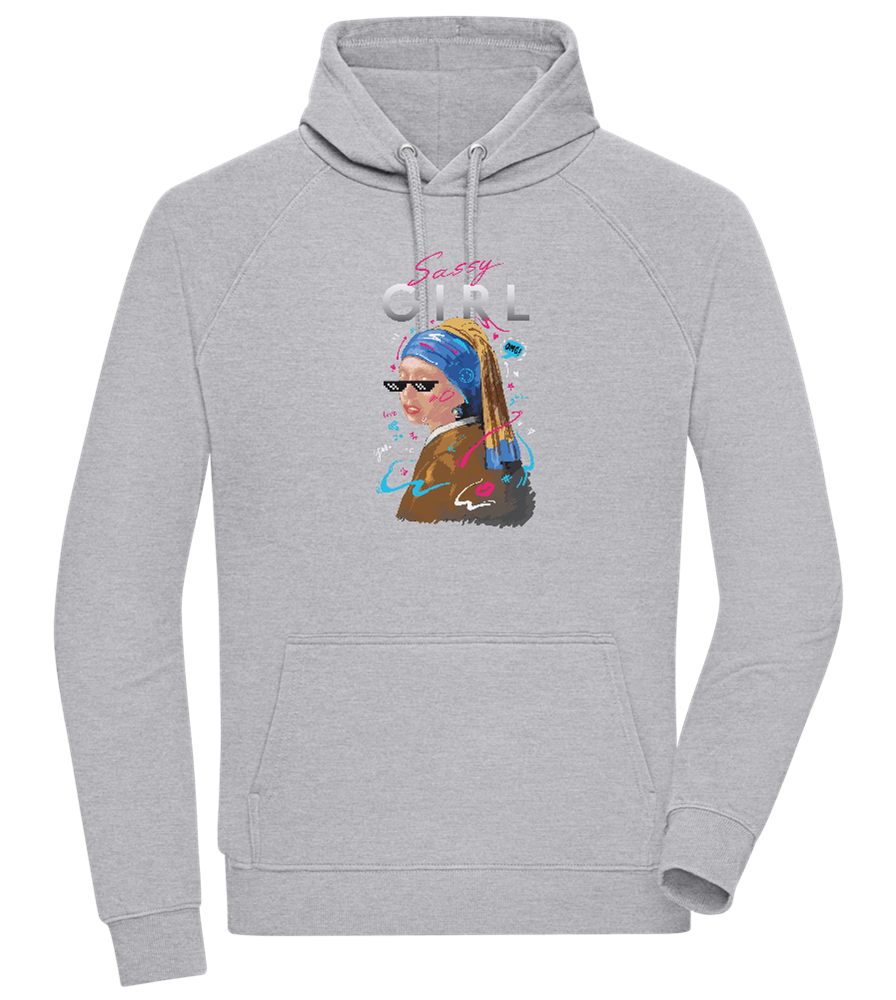 The Sassy Girl Design - Comfort unisex hoodie_ORION GREY II_front