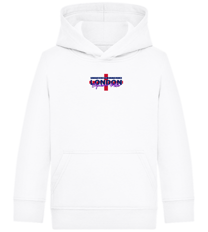 Square Mile Design - Comfort Kids Hoodie_WHITE_front