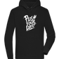 Push the Limit Design - Premium unisex hoodie_BLACK_front