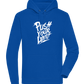 Push the Limit Design - Premium unisex hoodie_ROYAL_front