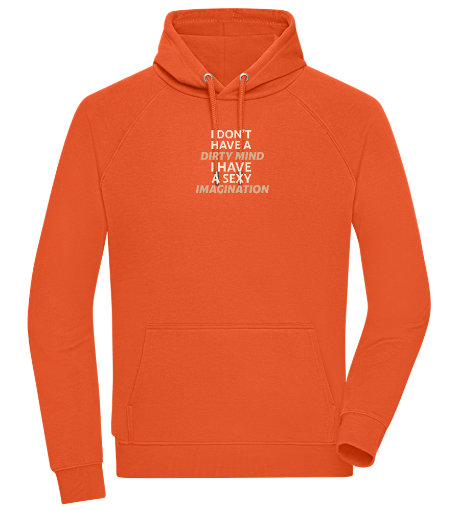 Sexy Imagination Design - Comfort unisex hoodie_BURNT ORANGE_front