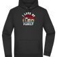 I Love My Family Design - Premium Essential Unisex Hoodie_BLACK_front