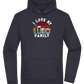 I Love My Family Design - Premium Essential Unisex Hoodie_FRENCH NAVY_front