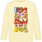 Slow but Sure Design - Comfort Kids Sweater_AMARELO CLARO_front