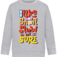 Slow but Sure Design - Comfort Kids Sweater_ORION GREY II_front