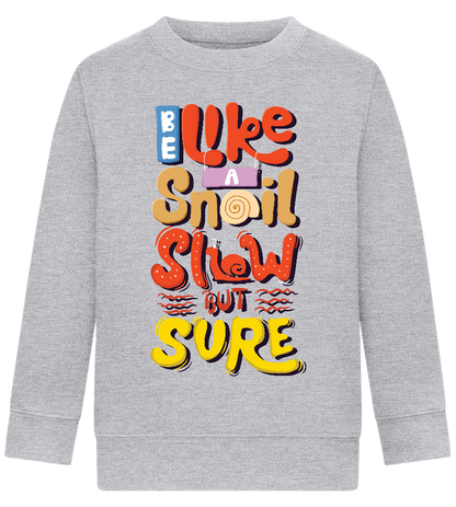 Slow but Sure Design - Comfort Kids Sweater_ORION GREY II_front