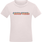 Good Vibes Rainbow Design - Comfort kids fitted t-shirt_LIGHT PINK_front
