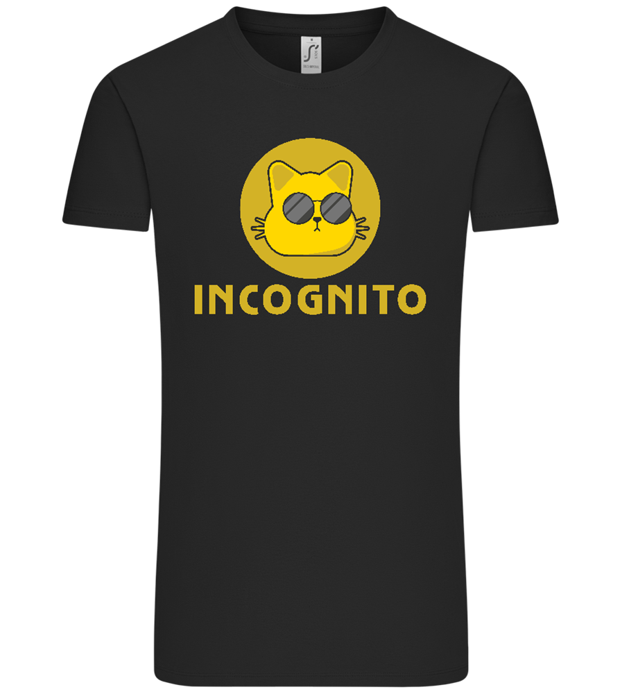 Incognito Design - Comfort Unisex T-Shirt_DEEP BLACK_front