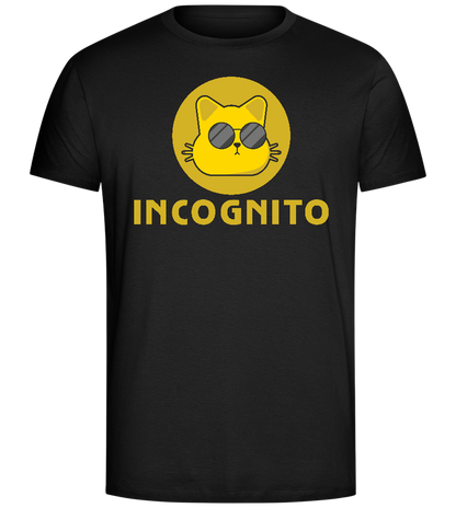 Incognito Design - Comfort Unisex T-Shirt_DEEP BLACK_front