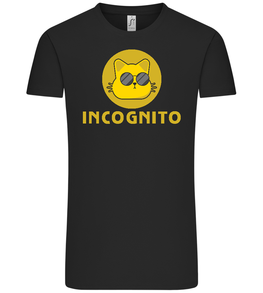 Incognito Design - Comfort Unisex T-Shirt_DEEP BLACK_front