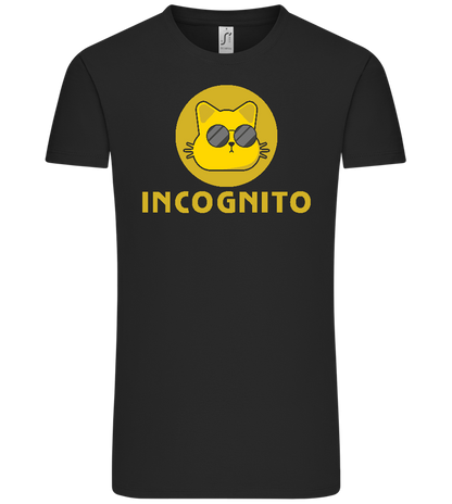 Incognito Design - Comfort Unisex T-Shirt_DEEP BLACK_front