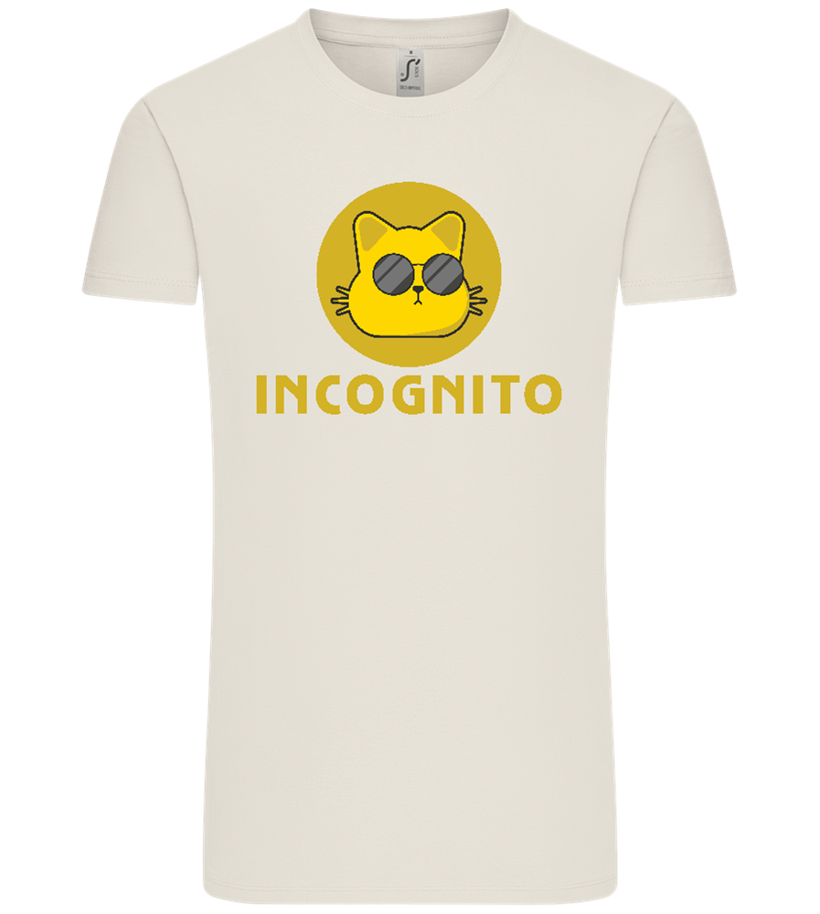 Incognito Design - Comfort Unisex T-Shirt_ECRU_front