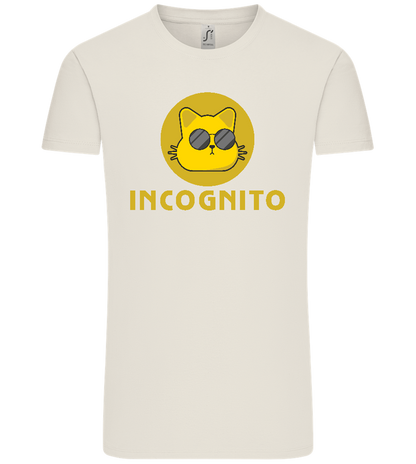 Incognito Design - Comfort Unisex T-Shirt_ECRU_front