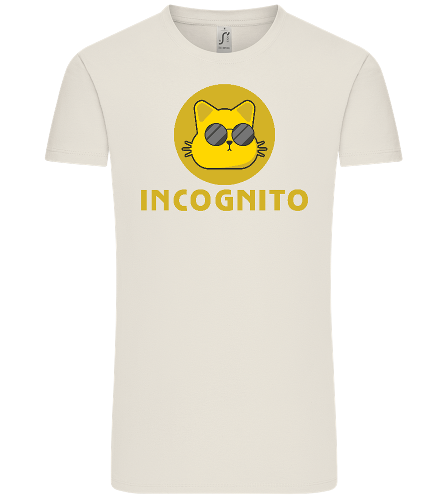 Incognito Design - Comfort Unisex T-Shirt_ECRU_front