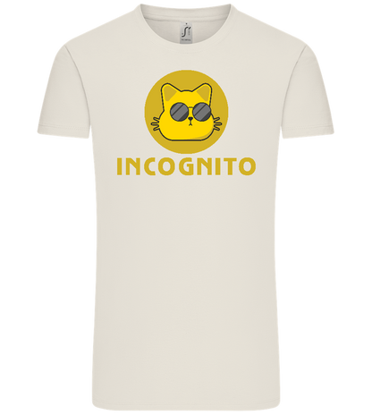 Incognito Design - Comfort Unisex T-Shirt_ECRU_front