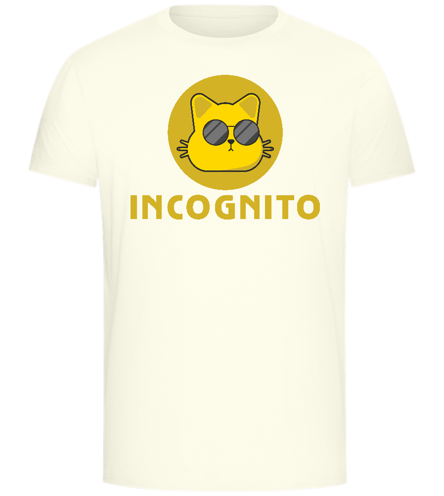 Incognito Design - Comfort Unisex T-Shirt_ECRU_front