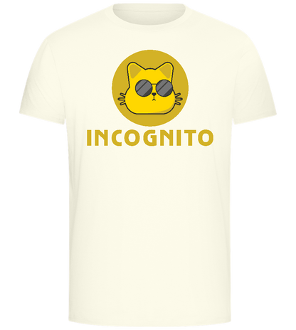 Incognito Design - Comfort Unisex T-Shirt_ECRU_front