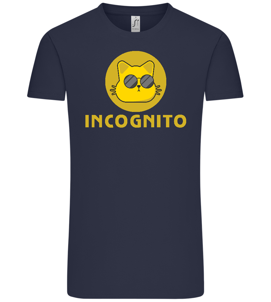 Incognito Design - Comfort Unisex T-Shirt_FRENCH NAVY_front