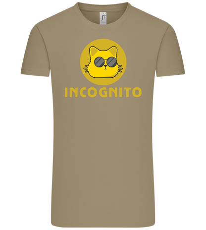 Incognito Design - Comfort Unisex T-Shirt_KHAKI_front