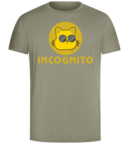 Incognito Design - Comfort Unisex T-Shirt_KHAKI_front