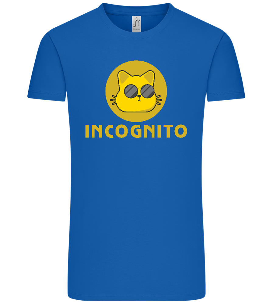 Incognito Design - Comfort Unisex T-Shirt_ROYAL_front