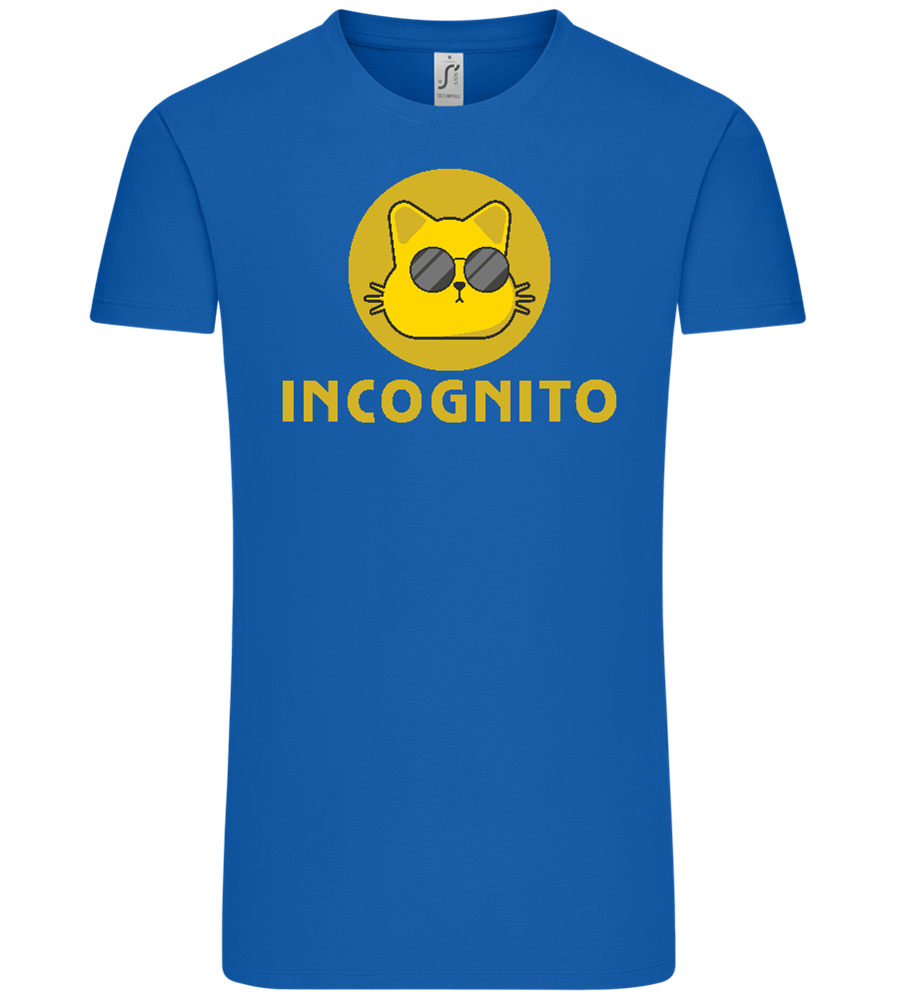 Incognito Design - Comfort Unisex T-Shirt_ROYAL_front