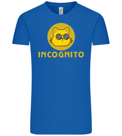 Incognito Design - Comfort Unisex T-Shirt_ROYAL_front