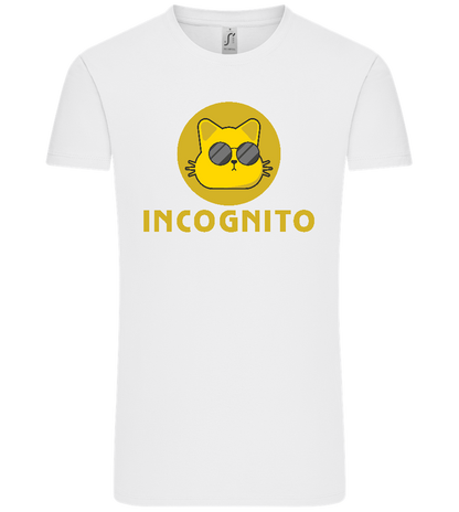 Incognito Design - Comfort Unisex T-Shirt_WHITE_front