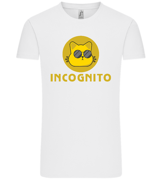 Incognito Design - Comfort Unisex T-Shirt_WHITE_front