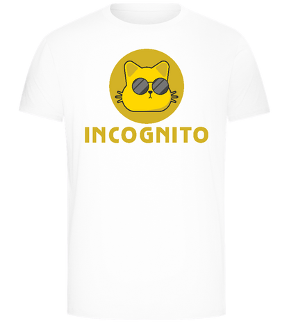 Incognito Design - Comfort Unisex T-Shirt_WHITE_front