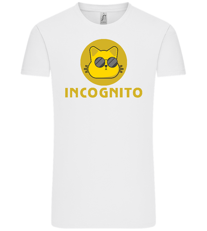 Incognito Design - Comfort Unisex T-Shirt_WHITE_front