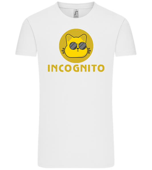 Incognito Design - Comfort Unisex T-Shirt_WHITE_front