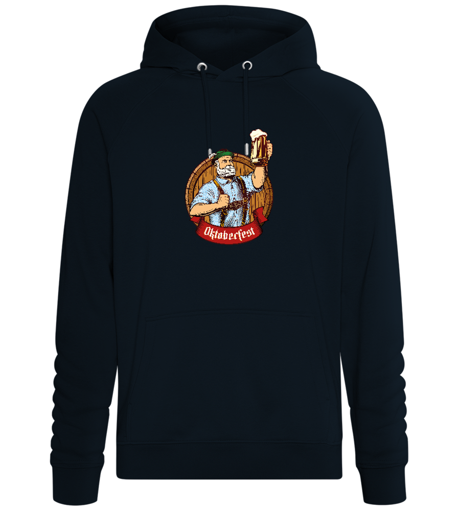 Oktoberfest Man Design - Comfort unisex hoodie_BLACK_front