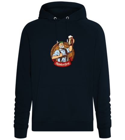 Oktoberfest Man Design - Comfort unisex hoodie_BLACK_front