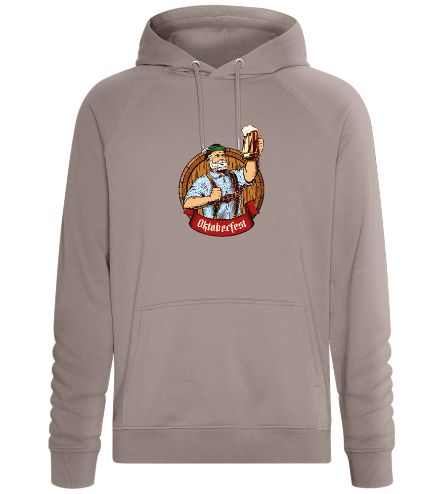 Oktoberfest Man Design - Comfort unisex hoodie_CHARCOAL CHIN_front