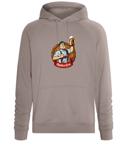 Oktoberfest Man Design - Comfort unisex hoodie_CHARCOAL CHIN_front