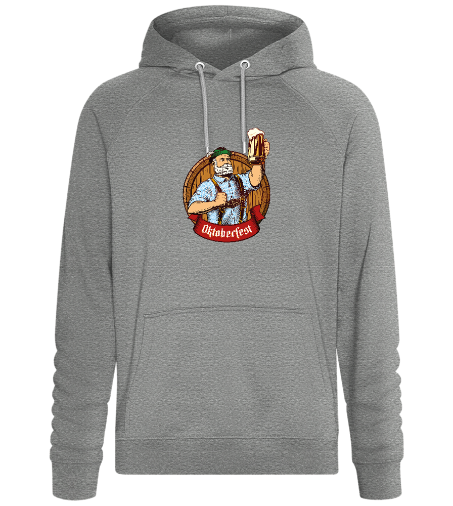 Oktoberfest Man Design - Comfort unisex hoodie_ORION GREY II_front