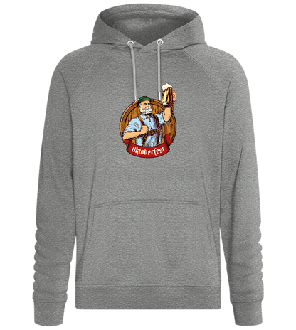 Oktoberfest Man Design - Comfort unisex hoodie_ORION GREY II_front