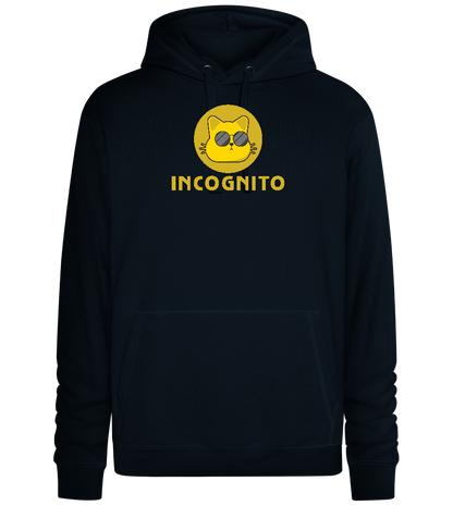 Incognito Design - Premium unisex hoodie_BLACK_front