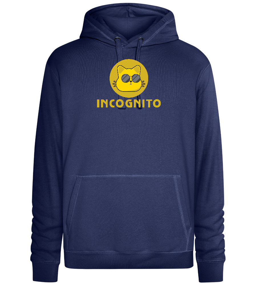 Incognito Design - Premium unisex hoodie_DENIM CHINA_front