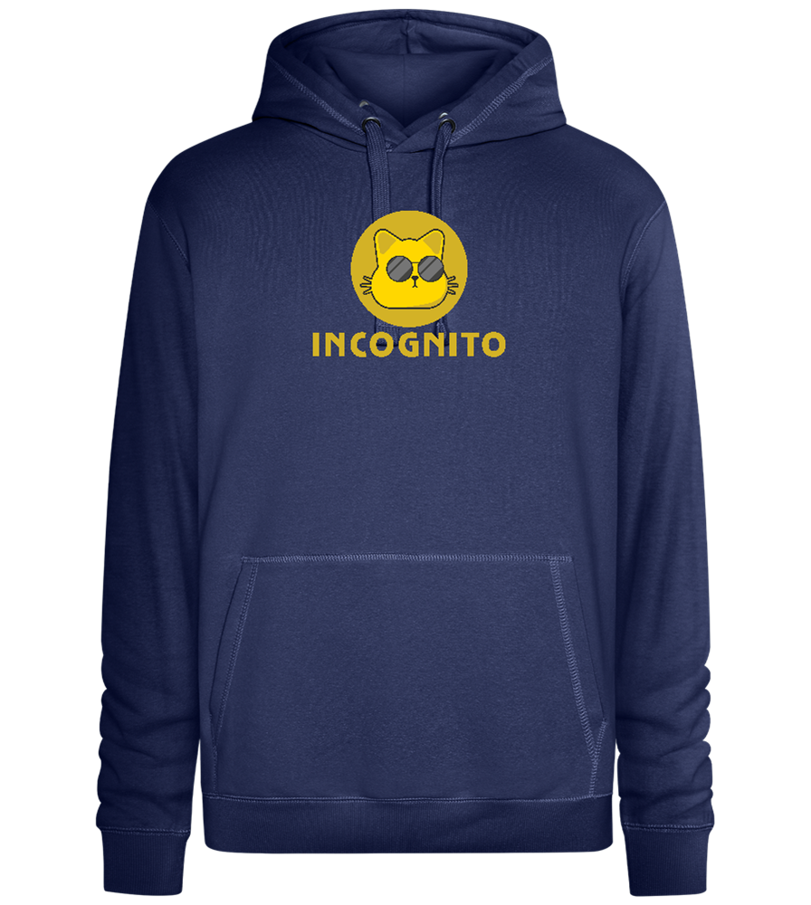 Incognito Design - Premium unisex hoodie_DENIM CHINA_front