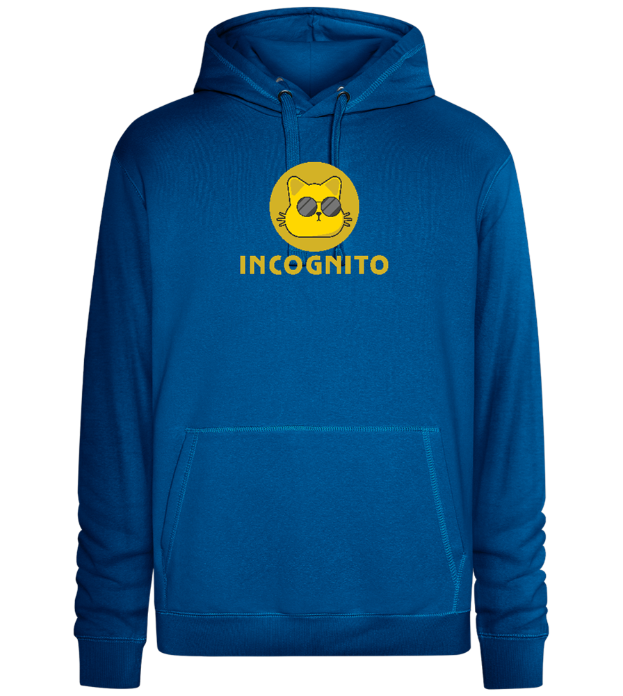 Incognito Design - Premium unisex hoodie_ROYAL_front