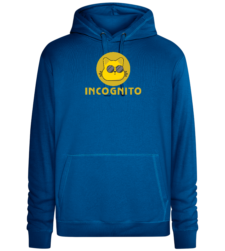 Incognito Design - Premium unisex hoodie_ROYAL_front