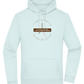 Never Late Design - Premium Essential Unisex Hoodie_ARCTIC BLUE_front