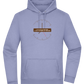 Never Late Design - Premium Essential Unisex Hoodie_BLUE_front