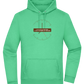 Never Late Design - Premium Essential Unisex Hoodie_SPRING GREEN_front