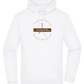 Never Late Design - Premium Essential Unisex Hoodie_WHITE_front