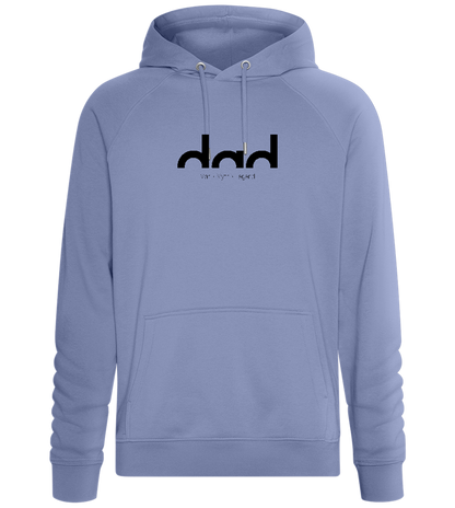 Dad Man Myth Legend Design - Comfort unisex hoodie_BLUE_front